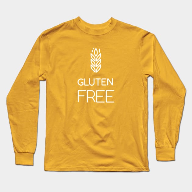 Gluten free wheat free Long Sleeve T-Shirt by Gluten Free Traveller